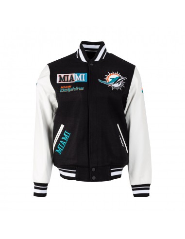 Dolphins Split Logo Varsity Jacket  - Mens sur le site 