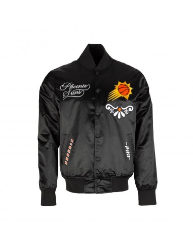 Suns Sugar Skull Satin Jacket -Mens rembourrage situé sous