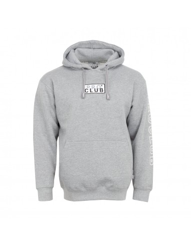 Embroidered Box Logo Hoodie - Mens pas chere