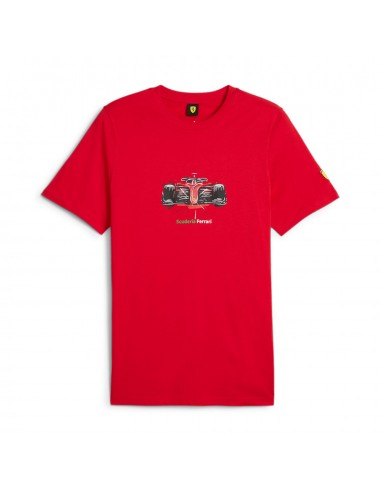 Ferrari Race Graphic Tee - Men soldes