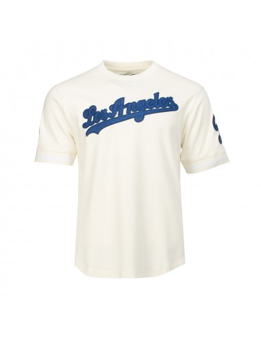 Dodgers Triple Tonal Double Knit Tee - Mens la livraison gratuite