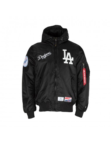 Dodgers Alpha Bomber Jacket - Mens du meilleur 