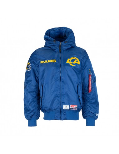 Rams Alpha Bomber Jacket - Mens le des métaux précieux