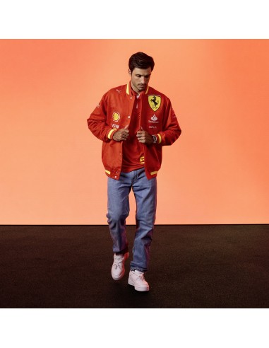 Ferrari Team Varsity Jacket - Mens vente chaude votre 